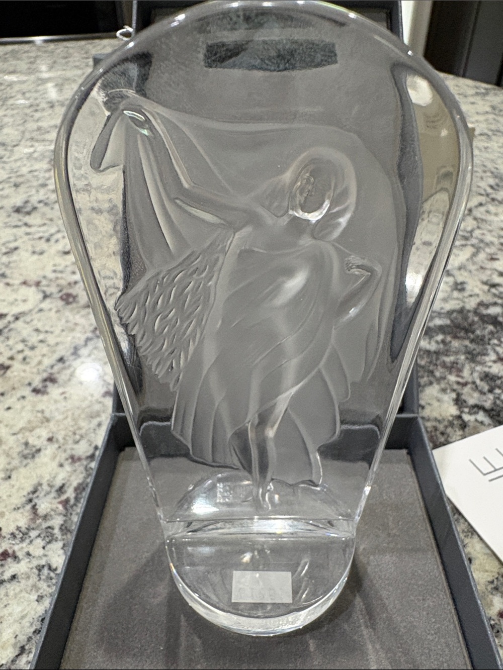 Lalique Society of America 1990 Hestia Paperweight